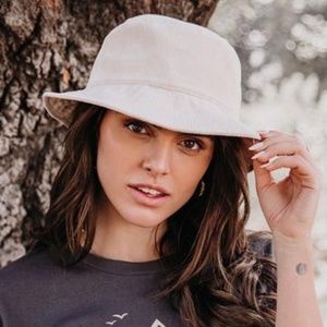 Beige Corduroy Bucket Hat - NWT
